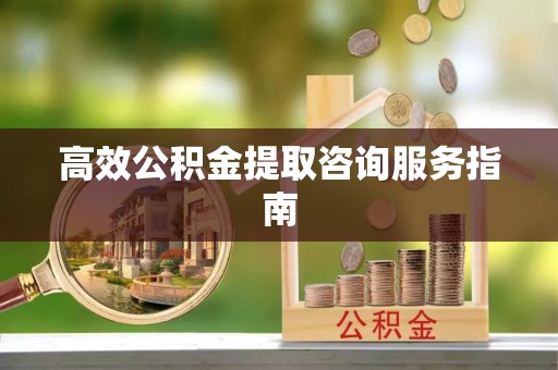 白云高效公积金提取咨询服务指南